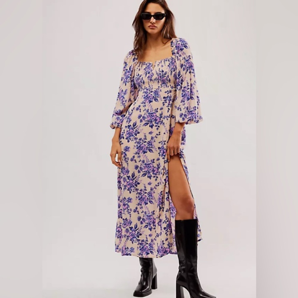 💕Jaymes Midi Dress XS EUC